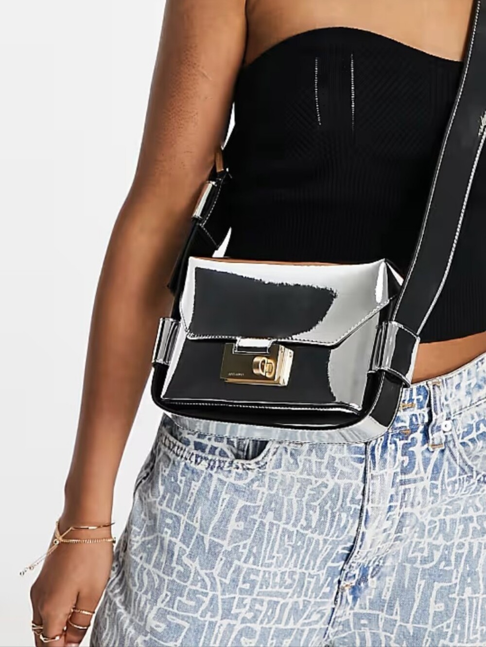 AllSaints Frankie 3-in-1 Leather Crossbody Bag